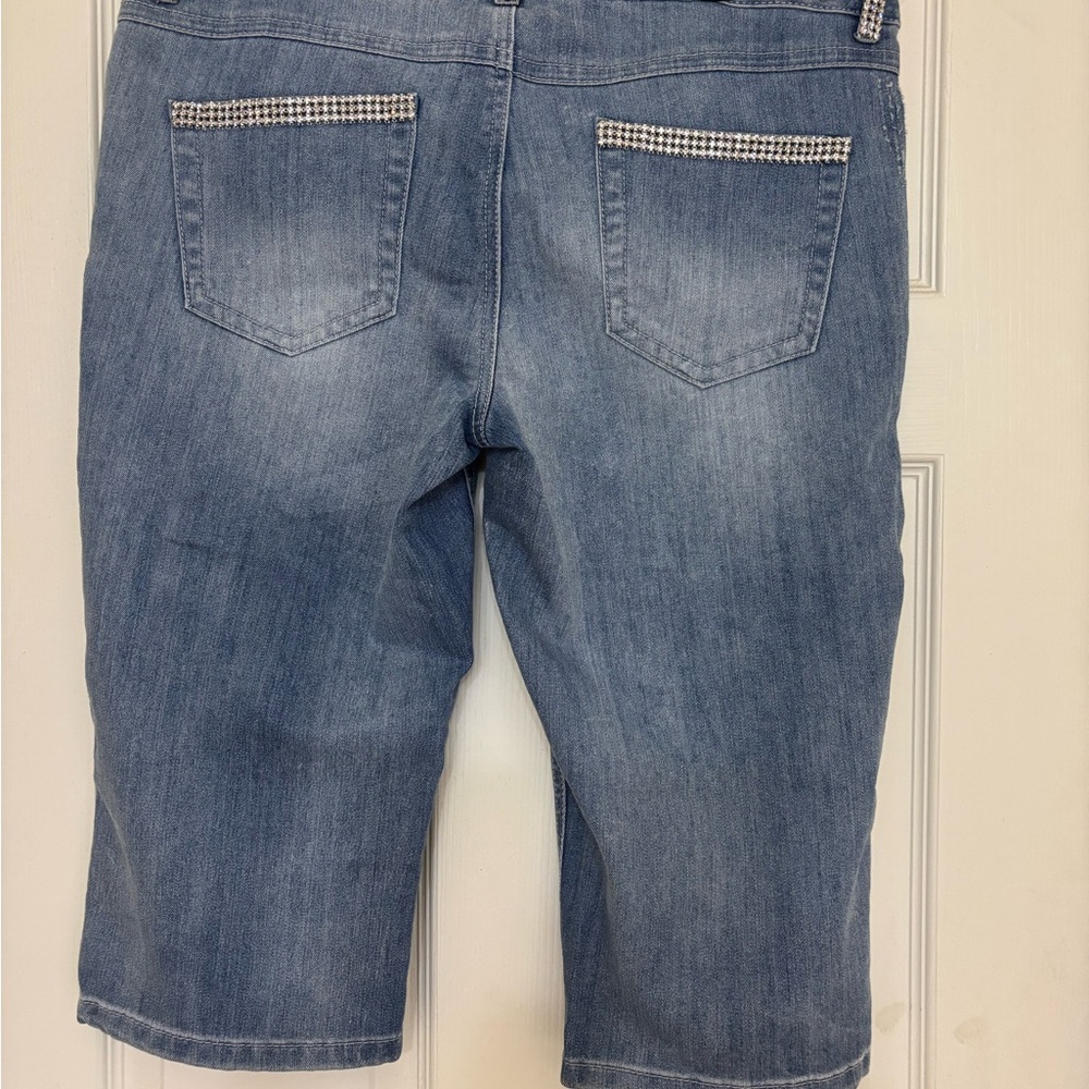 INC Capri Blue Jeans